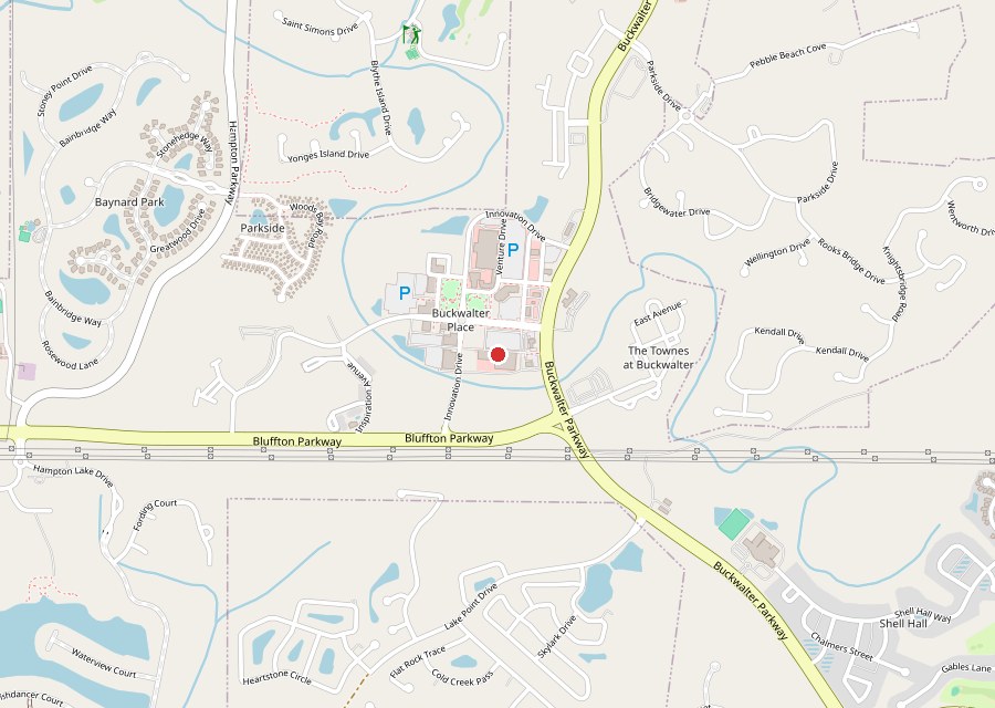 Map of Buckwalter Wine & Spirits in Bluffton
