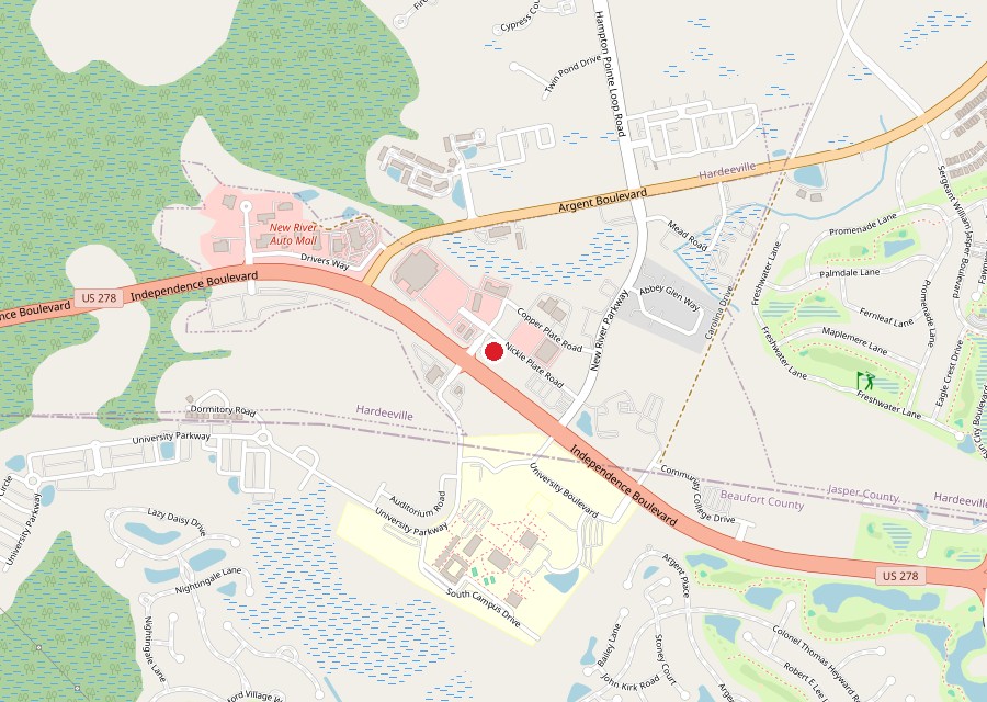 Map of CVS Pharmacy on US 278 in Hardeeville