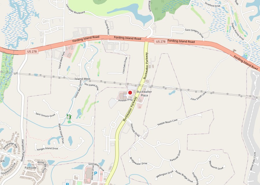 Map of Fancy Sushi Bar & Grill in Okatie