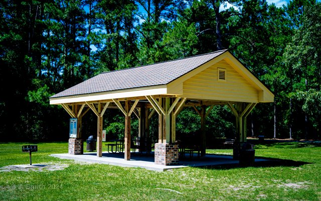 Picnic shelter.