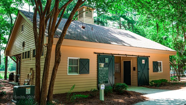 The park building.