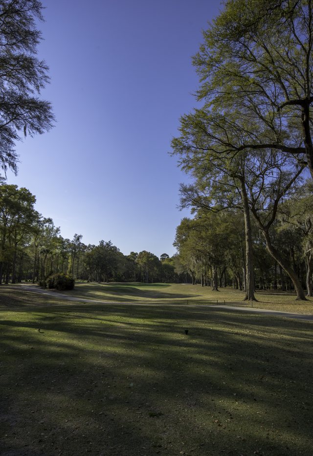 North Course, Hole 1.