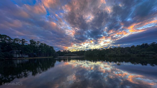 Lake sunset.
