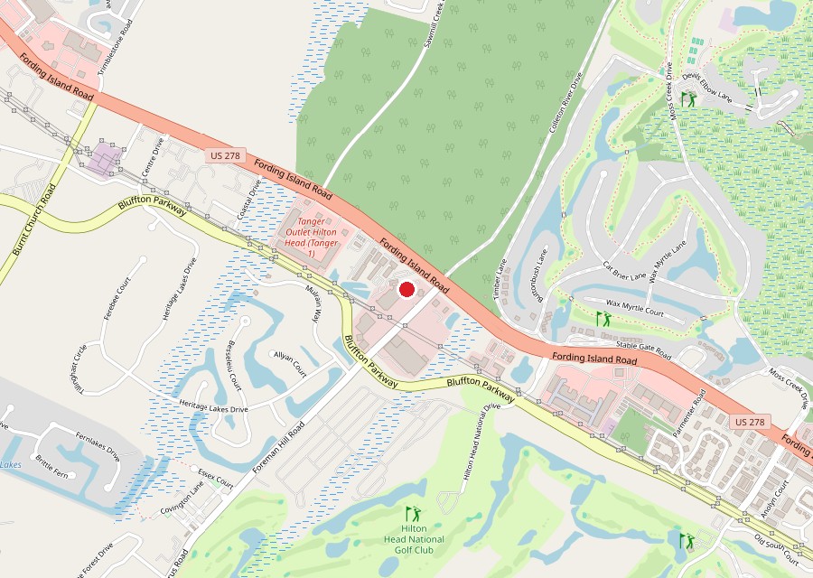 Map of Pinchos Grill at Tanger Outlets 1 in Bluffton