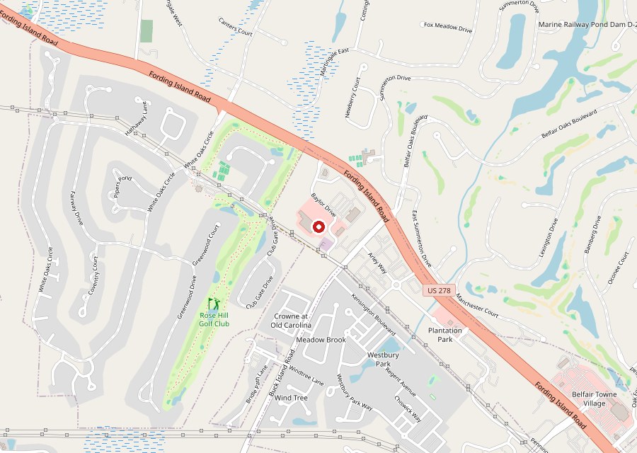 Map of Sally Beauty at Rose Hill in Bluffton