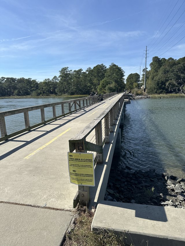 The fishing pier.