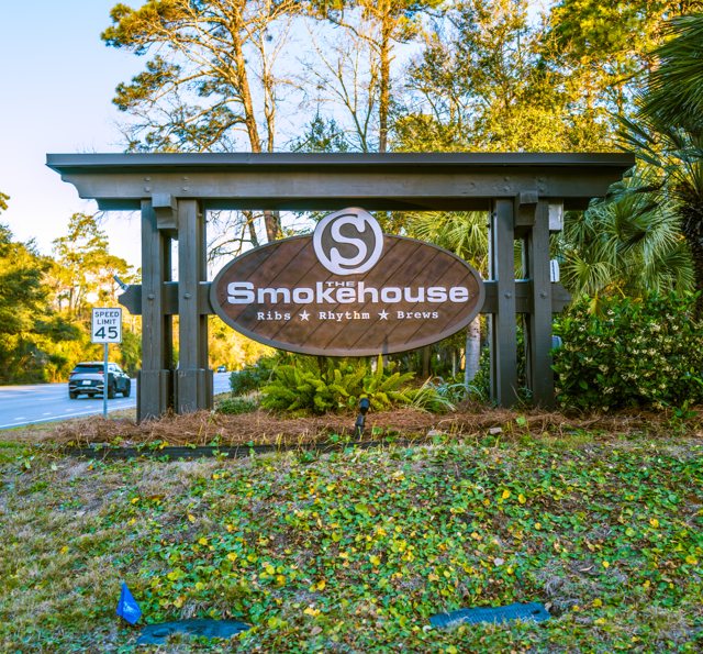 The roadside sign