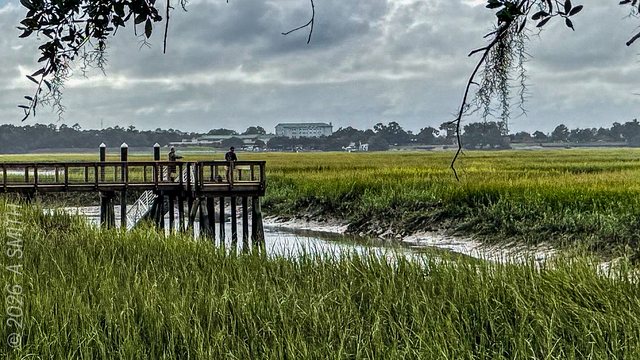 The fishing pier.